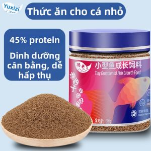 YUZIXIAO | Thức Ăn Cá Cảnh Hạt Nhỏ Phù Hợp Cho Mọi Loài