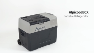Alpicool ECX30 ECX40 ECX50 Built-in Lithium Battery Refrigerator -20℃ to 20℃ APP Control 12V/24V 220V Car Home Freezer