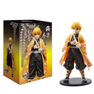 Bandai | New Anime Figure Kamado Tanjirou Nezuko Demon Slayer Figure Action Figure PVC Model Toy Zenitsu Figure Inosuke Kimetsu No Yaiba