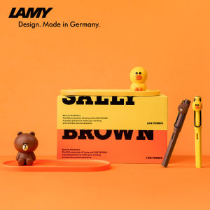 Lamy Lamy Line Friends Brown Bear Sally Chicken Hunting Cartoon Pen Cooperation Limited Gift Set