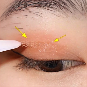 BLK Cosmetics | Water-Activated Adhesive Natural Wide Breathable Invisible Long-lasting Double Eyelid Tape
