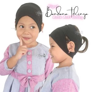 Ciput Bandana Anti Budeg Anak Perempuan. Inner Telinga Anak Terbaru
