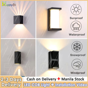 GEJIESE Outdoor LED Wall Light 3W To 18W Waterproof Lamp IP65 Home Decoration Garden Balcony Light Outdoor Lighting Bedroom Living Room Lamp Gate Side Modern Wall Lights