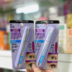 [Mới date 2026] Mascara Maybeline Falsie Surreal Tím Làm Dày Và Cong Mi Suốt 24H Có Chống Nước Không Vón Cục Và Lâu Trôi