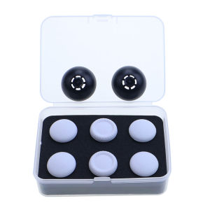 JCD | 1 Bộ Nắp Cần Điều Khiển Thay Thế Cho PS4 PS5 Elite Bộ Điều Khiển Cao & Thấp Rocker Mũ Ngón Tay Cái Bao Da Bộ Phụ Kiện