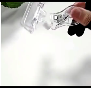 Transparent Plastic Shelf Clamp Display Stand Merchandise Sign Price Label Tag Advertising Clips