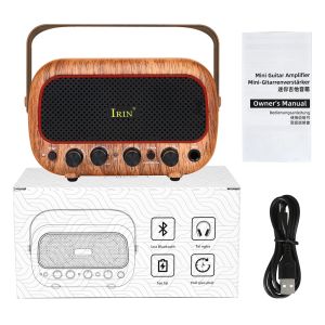 IRIN | IRIN Audio 10W/5W Đàn Guitar Điện Bass Bộ Khuếch Đại Âm Thanh Di Động Sạc 6.35mm Kim Loại Guitar Bass Phần