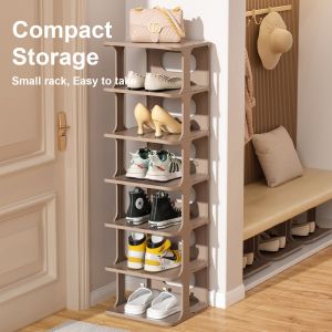 ชั้นวางรองเท้า ชั้นเก็บของ ชั้นเก็บรองเท้า ถอดประกอบได้ ต่อกันได้ ถี่ฟ้า มีระเบียบ มากมาย