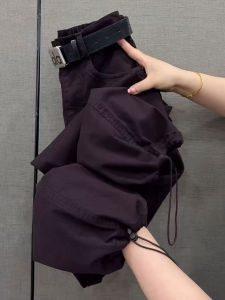 Quần Dài Nữ Ống Đứng Cạp Cao Co Giãn Thời Trang Mùa Xuân Thu Quần Dài Cotton Thoải Mái Giản Dị Giản Dị