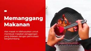 Best Seller PAN GRILL NON STICK ( 20 cm)| Non Stick Portable Frying Pan | Griddle Pan with Easy Grease Draining | Griller Pan Square | Non Stick Griller Pan | Square Grill Pan | Portable Square Pan | Folding Handle Pan | Square Non Sticky Frying Pans.
