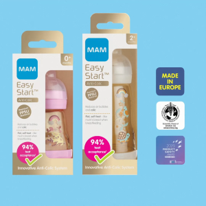 MAM Easy Start Anti Colic PPSU Bottle (160ml) with Slow Flow Silicone Teat (NEW)