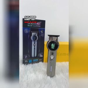BARUUU Alat Cukur Rambut KEMEI KM 1851 Hair Trimmer Electric Cukuran Kumis dan Jenggot
