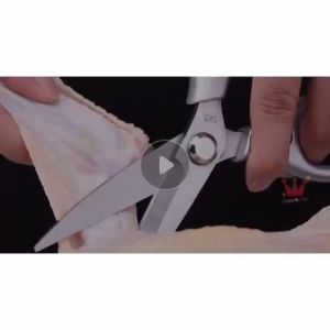 (E7 STORE)Japan SK5 Stainless Steel Kitchen Scissors Multifunction Heavy Duty Chicken Bone Cutter Shears Gunting Dapur