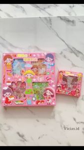 STICKER ANAK AESTHETIC (RABBIT GIRL) MODEL KARTUN KOREA MANIS IMUT LUCU. STIKER ANTI AIR 1 BOX ISI 100 LEMBAR MURAH GAMBAR TEMPEL WARNA 2D LUCU. STIKER VIRAL CEWEK COWOK ANAK SEKOLAH. STIKER CANTIK ANIME BINATANG BUAH POHON GAME
