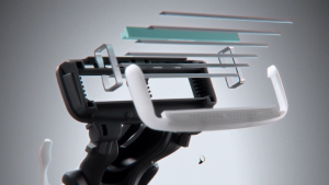 DORCO Pace 7II Shaving Razor System for Men with Seven Curved Blades - 11 Cartridges + 1 Handle Set