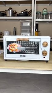 BIG PROMO - OVEN MITO MO-20 MITO Oven Electric Mini 12 liter - Wood Series