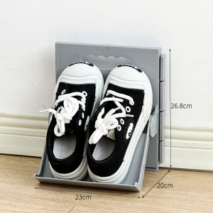 ตู้รองเท้าพับได้แบบตั้งได้ ชั้นวางรองเท้า พื้นที่แยกส่วน เรียงลำดับ ชั้นวางรองเท้าสำหรับหอพักนักเรียน ชั้นวางรองเท้าที่ประตูหน้าต่าง