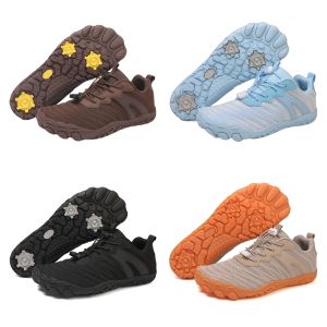 ใหม่ผู้ชายผู้หญิง Barefoot รองเท้ากว้าง Toe สบายลื่นเดินป่าต้นน้ํา Camping Terkking เดินรองเท้าผ้าใบกลางแจ้งสบายๆ