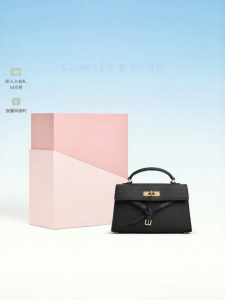 Charles & Keith | Lichee Texture Bow Handbag