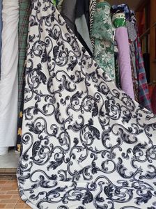 kain ceruty zara motif - harga setengah meter
