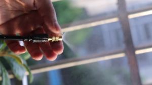 ชุดพ่นหมอกหัวทองเหลือง 12-100 เมตร ปรับหัวพ่นได้ ราคาล่าสุด คลายร้อนลดฝุ่นละอองประหยัด PM