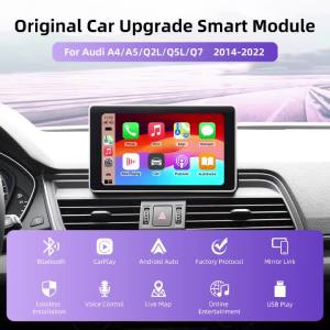 Ezonetronics | EzoneTronics OEM Screen Upgrade Decoder Box for Audi A4 A5 Q2L Q5L Q7 2014-2022 7"/8.8" Screen MIB with CarPlay & Android