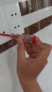 Bút thử điện cao cấp 2 đầu vít thay đổi cơ động chống va đập tốt siêu bền hiệu AOHO