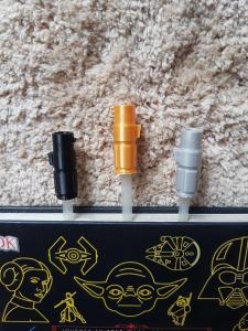 Liwanag Bookmarks - 3D Printed - Luminous / Glow-in-the-Dark - Inspired by Light Sabers from Star Wars