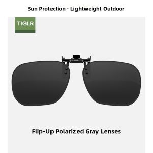 DIGELE | UV Protection Driving Fishing Polarized Clip-On Sunglasses