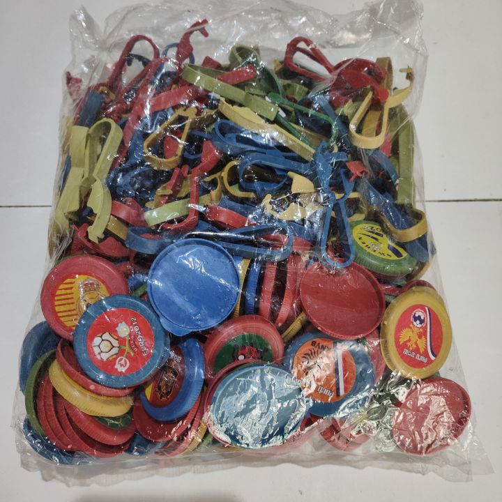 100 PCS MAINAN TAZOS PENCET GROSIR BAL BESAR TAJOS TASOS CURAH