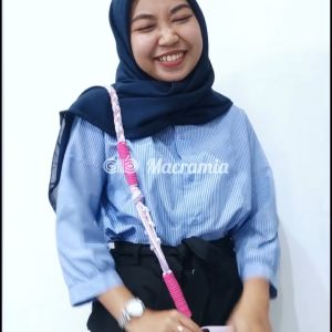 Tali Strap bag Macrame MEZIA | Premium | Tali kamera | Strap Bag Lucu | Custom | Puffy Bag | Sling Bag | Pendek |COD