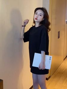 High-quality Women Oversized 2025 New Short-sleeve Shirt Cotton White T-shirt Street Style Sports Top