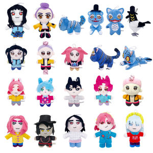 ตุ๊กตาผ้าพลัฌนักล่าปีศาจสุดฮอต พวงกุญแจตุ๊กตาอนิเมะ ซาจา บอยส์ ตุ๊กตา XMAS รูมิ พวงกุญแจตุ๊กตาโซอี้ ของขวัญวันเกิด