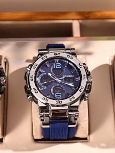 LIGE Top Luxury Watches Men Mens Watch Waterproof Sport Wristwatch Dual Display Watch Male+BOX
