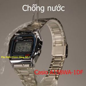 Đồng Hồ Nam/Nữ Casio A158 .e. Made In Malaysia Chống Nước Siêu Bền Pin Lâu