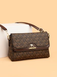 Genuine Leather Bag for Women 2024 New Womens Chic Bag Middle-Aged Mother Bag Large Capacity Cowhide Womens Shoulder Messenger Bag