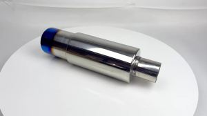 Car Exhaust Pipe Muffler Tail Pipe Universal High Quality Stainless Steel Interface 51 57 64MM Exhaust System End 88mm