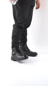 High Top Anti-Smashing Safety Shoes for Men Steel Toe Cap Fashionable Boots Shoes