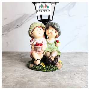 The Leaferie Everlyn Lamp garden decoration with solar light flower pot plant pots planter planters