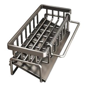 youqin | Dishwashing Sponge Steel Wool Storage Drainer Over The Sink Organizer