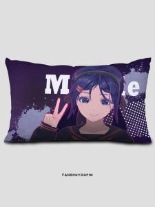 Đệm Hình Người Bằng Vải Polyester Dài Hình Người Để Ngủ Cho Học Sinh Đệm Búp Bê Hoạt Hình Đệm Hông Có Thể Tháo Rời