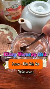 Dừa sáp sợi VICOSAP nguyên chất thơm ngon tiện lợi đặc sản Cầu Kè Trà Vinh