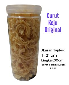 Culut Keju Curly Original Jamin Rapuh dah Renyah