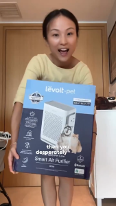 Levoit Smart Pet Air Purifier Vital 100s / 200s | H13 TRUE HEPA | Pre-Washable Filter | Pet Mode | Traps Pet Fur