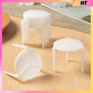 1000PCS Pizza Stand Tripod Pizza Saver Take Out Catering Disposable White Pizza Stack