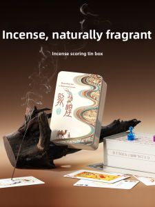 DECHEN | Dedicated Gwan-Dan Poker Cards Iron Box Packaging Counting Points PVC Plastic Dunhuang Theme