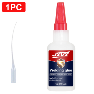 LOOLIFL 50ml High tensile Universal Super Glue for Resin Ceramic Metal Glass Industrial Strength & Instant Effect 100% Seal