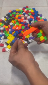 Túi xếp hình ráp NÚT Bích Phương  đồ chơi lắp ráp trò chơi lắp ghép phát triển trí tuệ Đồ Chơi Trẻ Em