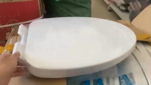 Nắp Bồn Cầu Rơi Êm Loại DàyNặng Cho Bồn Giả KhốiLiền Khối HCCaesarViglacera...