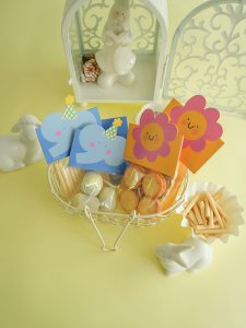 Cute Cartoon Baking Cookie Snack Packaging Bag Candy Snowflake Crisp Translucent Bag Bakery DIY Kitchen Cooking Utensils